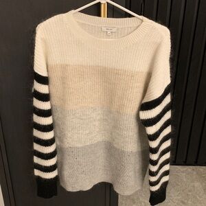 70. Reiss Haidee Striped Chunky Knitted Jumper